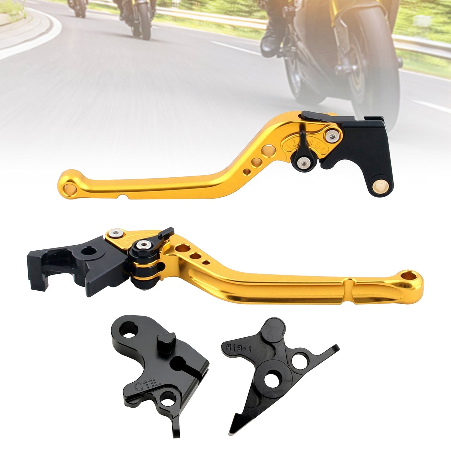 Leva frizione freno lunga adatta per HONDA CRF1100L Africa Twin 2020-2021