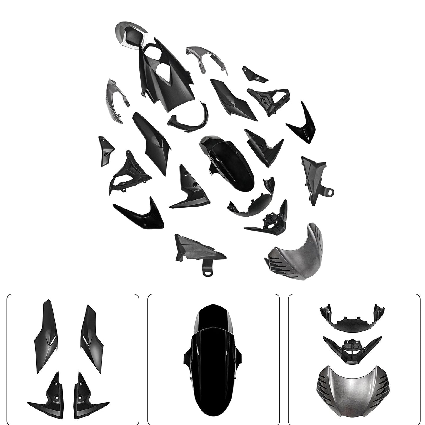 Kit di carene iniettabili per Street Triple 765 R/RS 2020-2022
