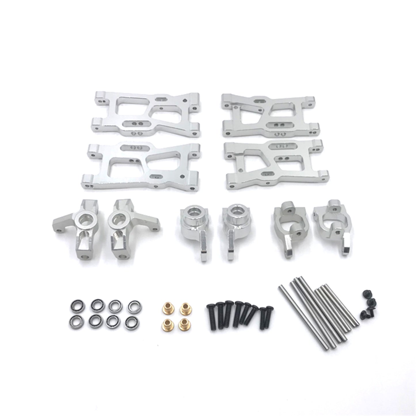 Metal Completo RC Parti Kit Per Wltoys 144001 144002 124016 124017 124018 124019
