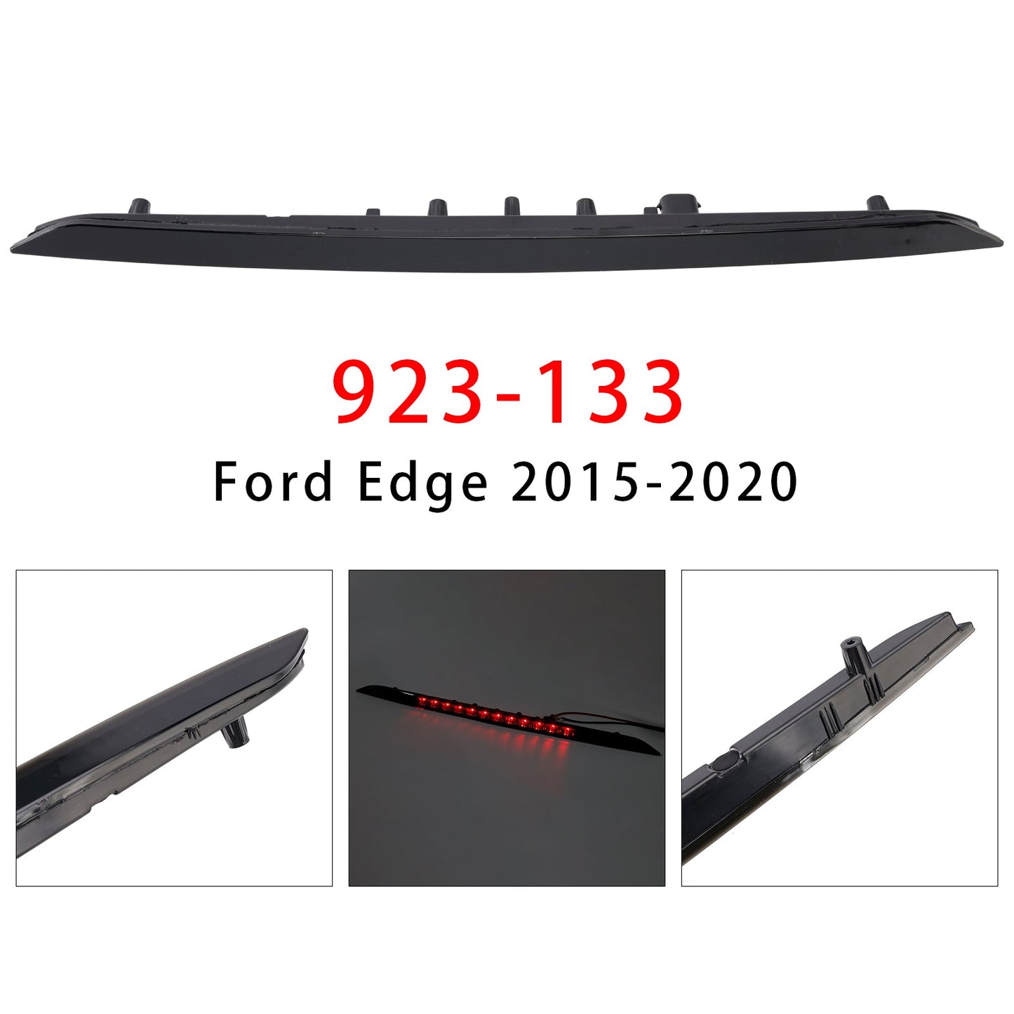 Luce freno a LED 923-133 per Ford Edge 2015-2020, fumé