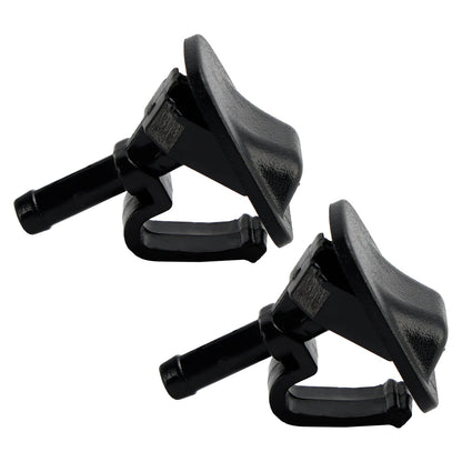 2 pezzi ugello lavavetri tergicristallo spray 55156728AB per Jeep Wrangler JK 2002-2012