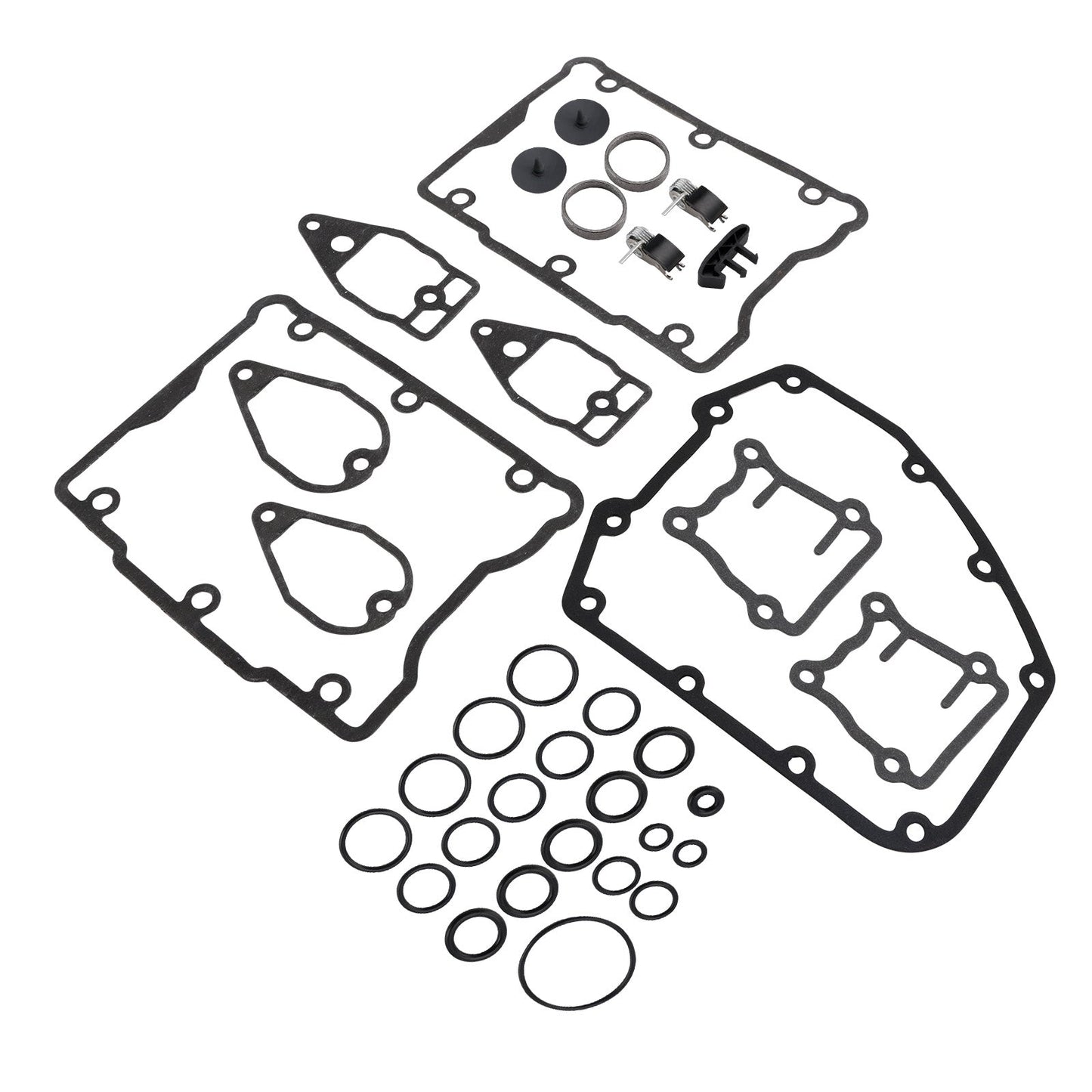 KIT GUARNIZIONE A CAMBIO RAPIDO, O-RING E TENDICATENA PER TOURING SOFTAIL DYNA 99-17