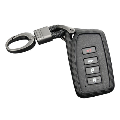 Custodia in pelle e silicone per chiave auto con fibbia per Lexus
