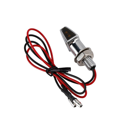 Indicatore di direzione a LED da 12 V, 8 mm, universale per moto Yamaha