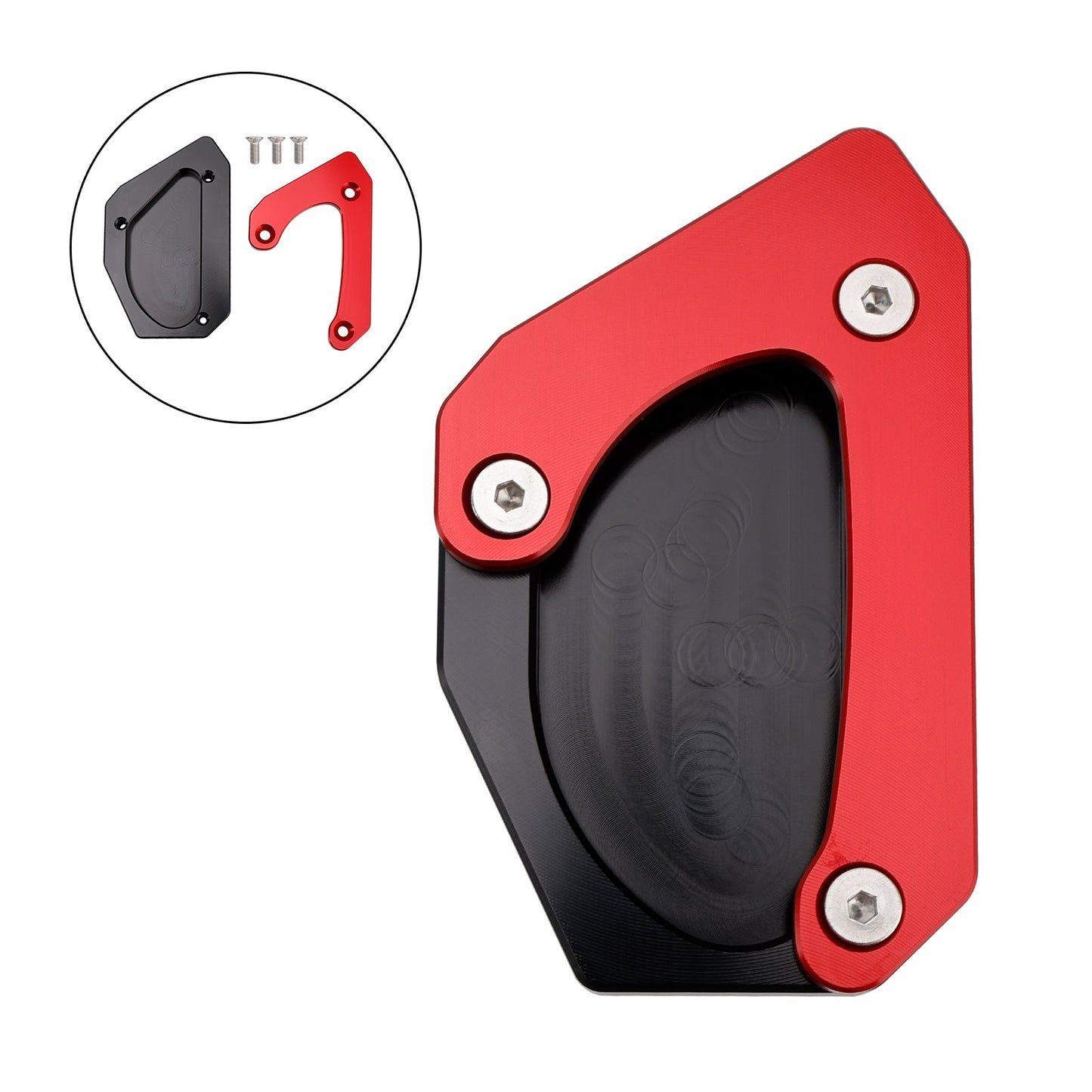 Piastra di estensione per cavalletto adatta per Suzuki V-strom 650 DL650 XT 2011-2024