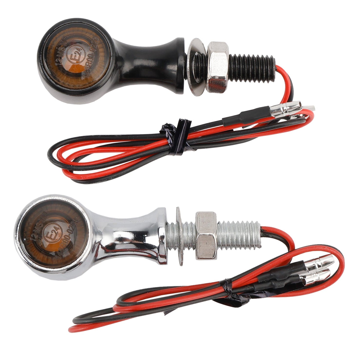 Indicatore di direzione a LED da 12 V, 8 mm, universale per moto Suzuki