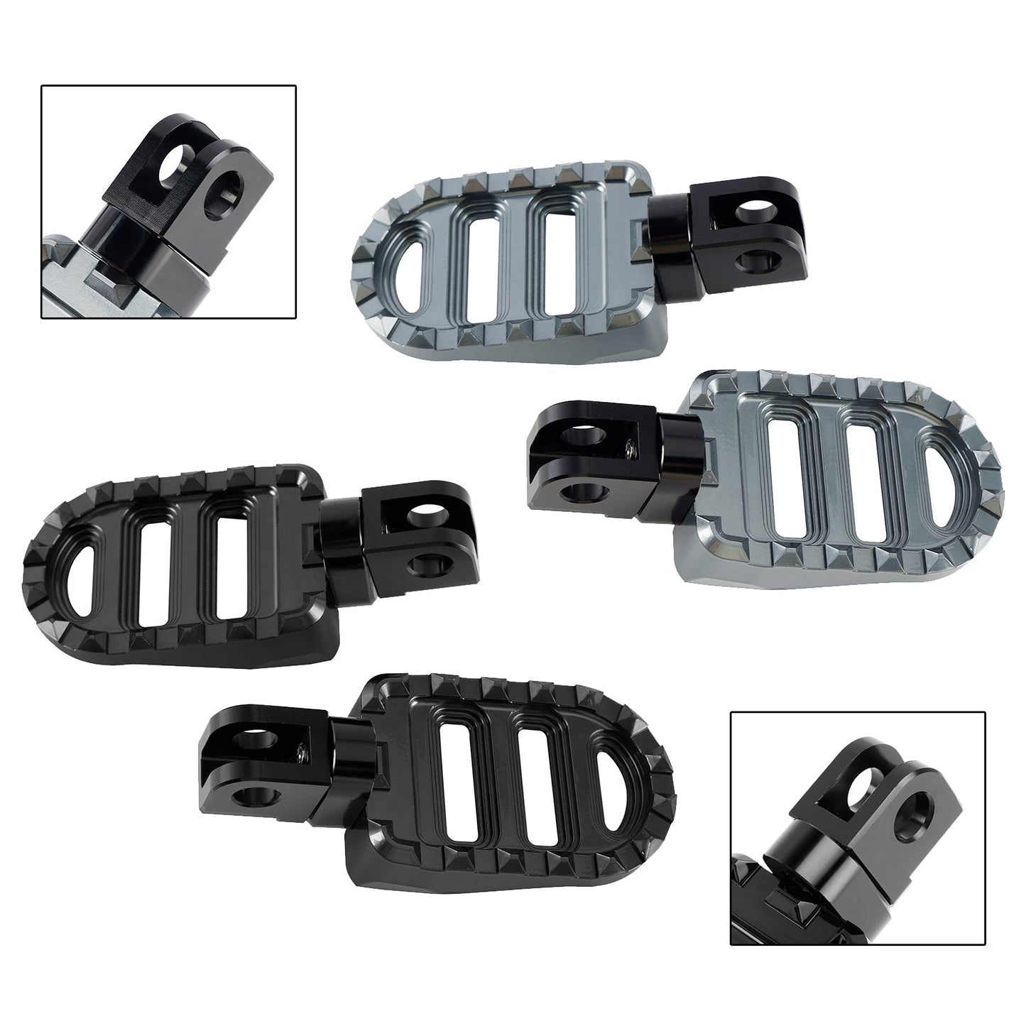 Pedane anteriori Pedana adatta per CFMOTO 450SR 450NK 650NK 400NK 800NK 650GT