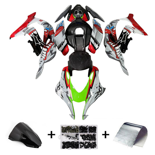 Kit carenatura iniezione in plastica ABS adatto per Kawasaki ZX10R 2016-2020