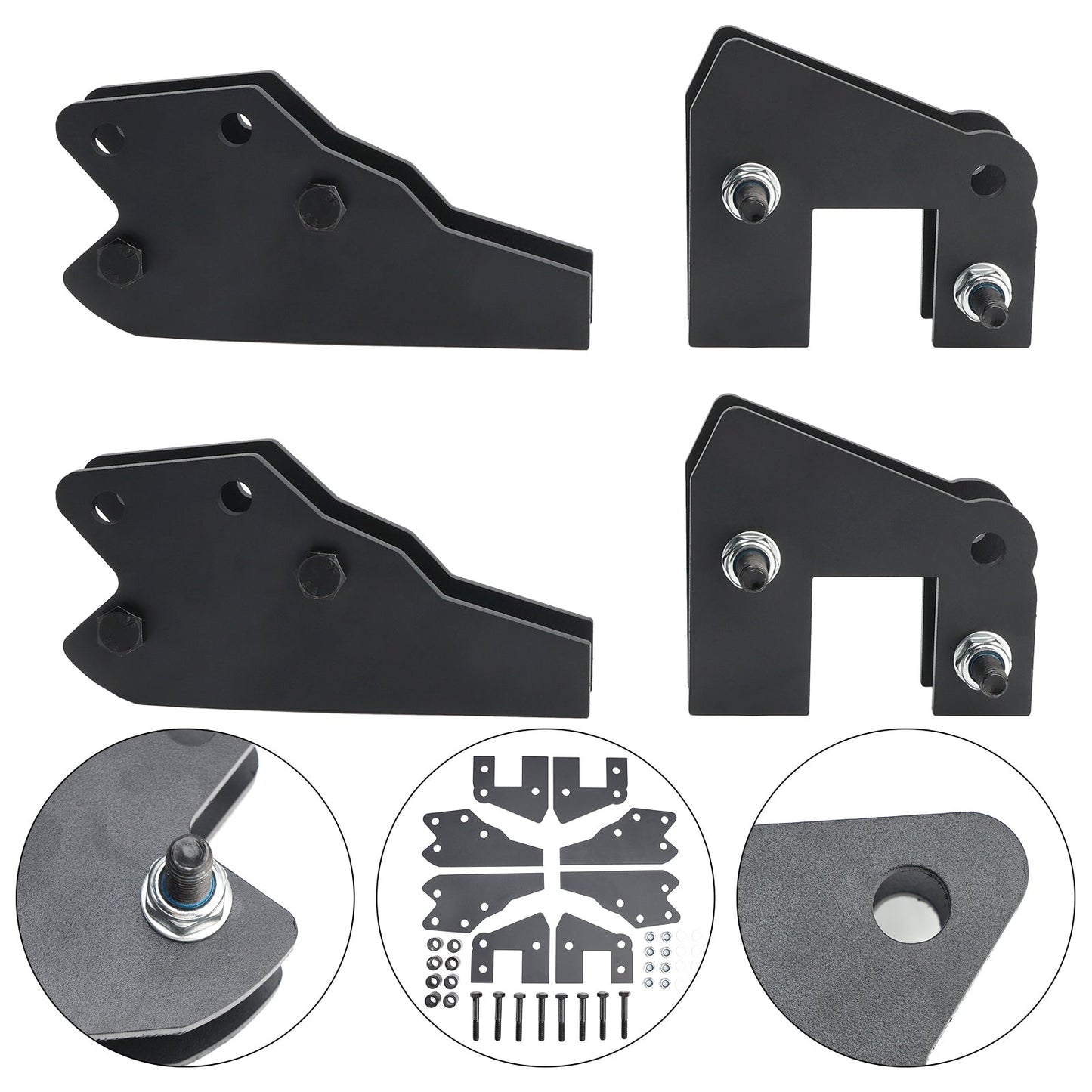 Set di sollevamento da 3 pollici per sospensioni anteriori e posteriori Polaris Ranger 570 XP full-size 2016+