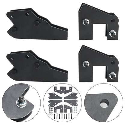 Set di sollevamento da 3 pollici per sospensioni anteriori e posteriori Polaris Ranger 570 XP full-size 2016+