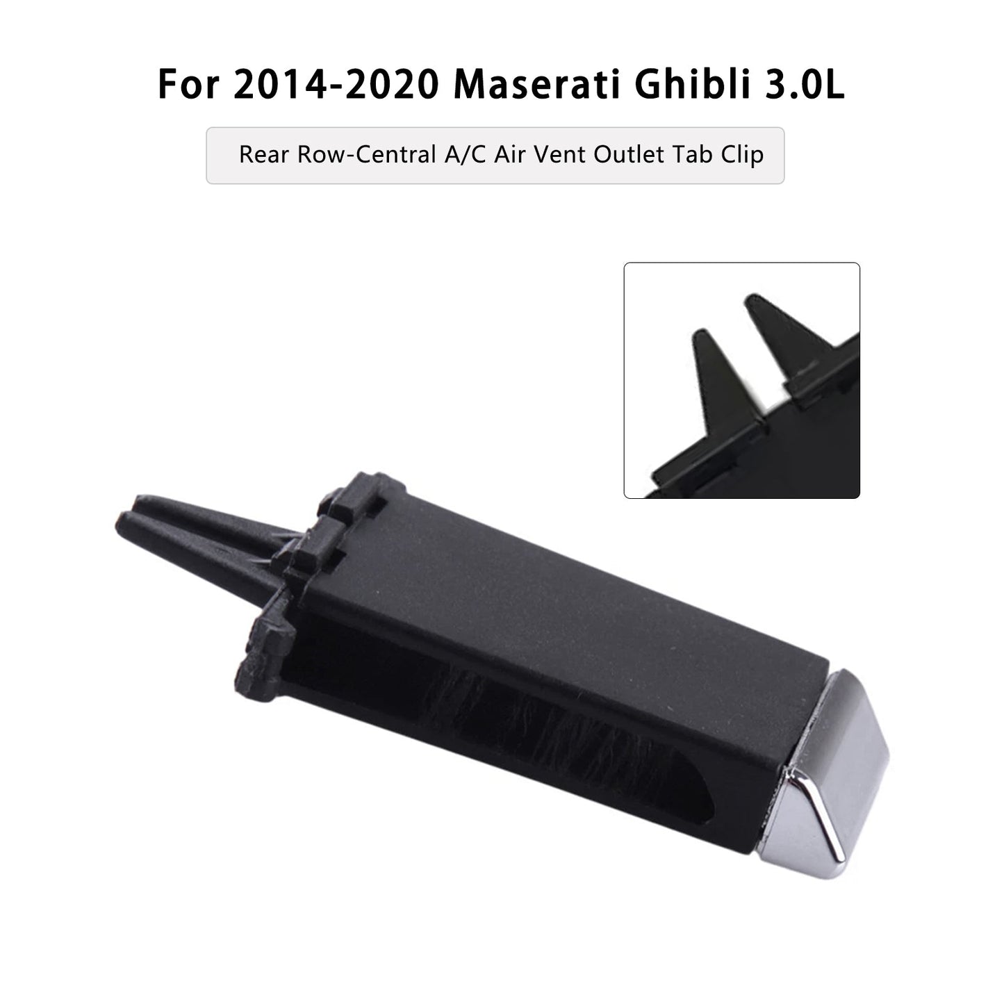 Clip per linguetta di uscita dell'aria condizionata centrale posteriore Maserati Ghibli 2014-2020 670021523