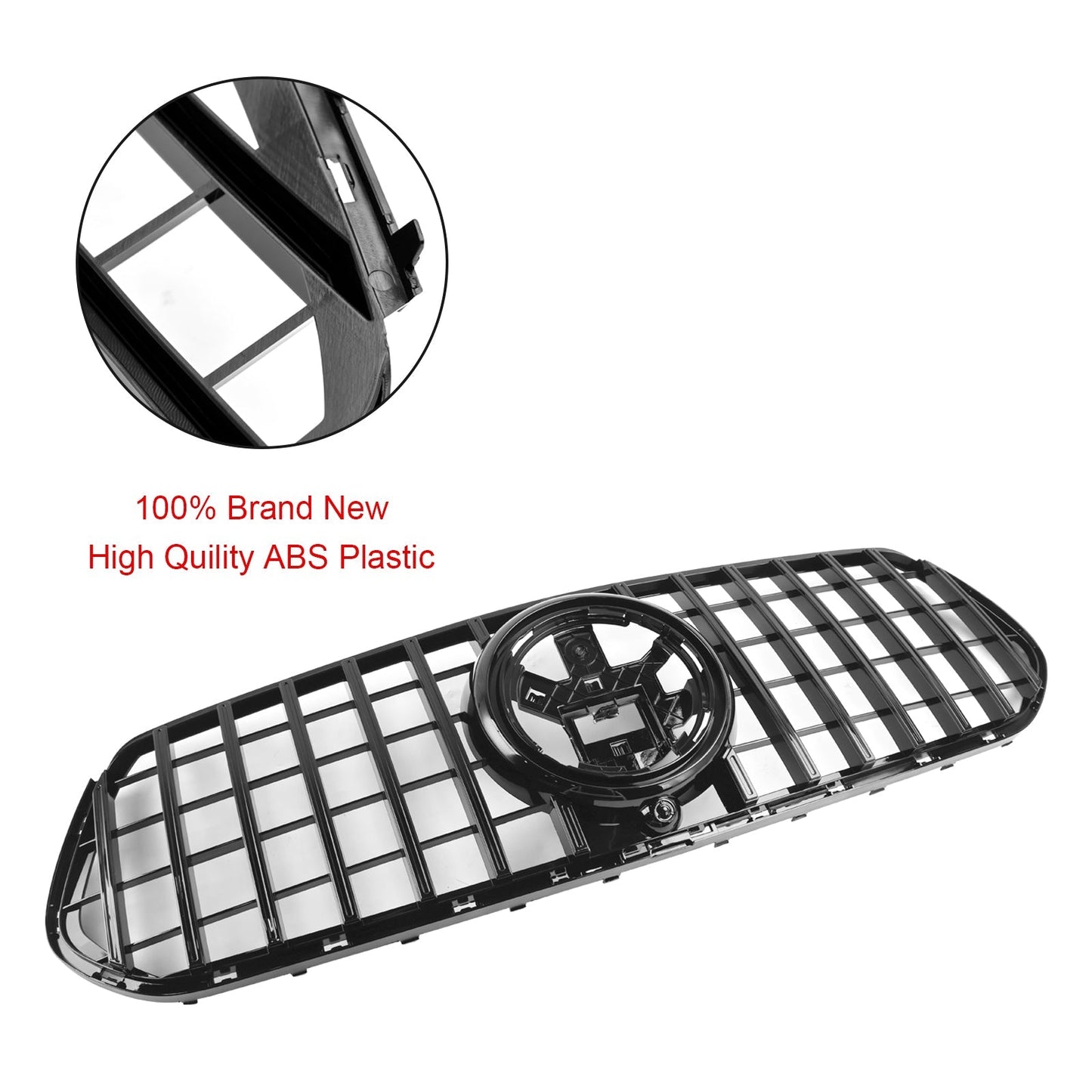 Griglia anteriore nera lucida GLE Coupé C167 Mercedes-Benz 2020-2023