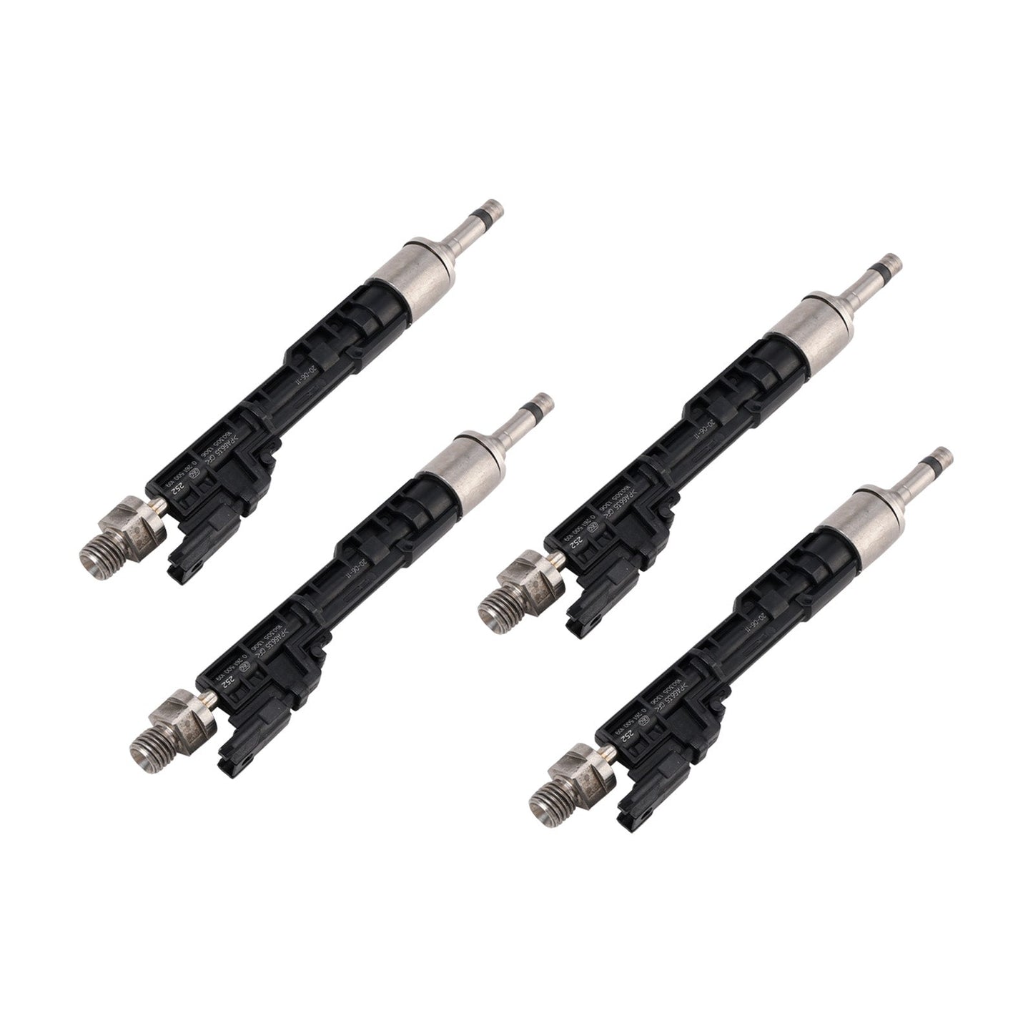 2011-2014 Per BMW X3 4 iniettori di carburante 13647639994