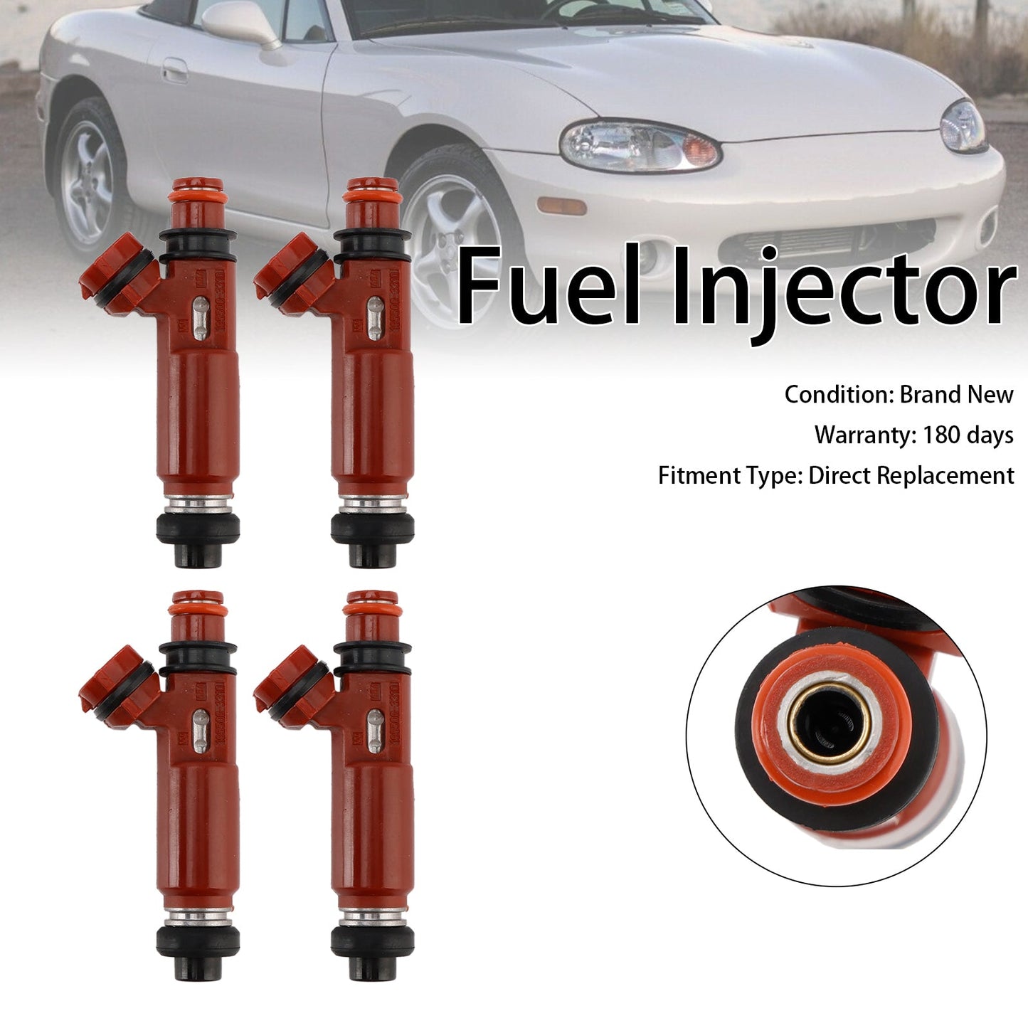 Iniettore di carburante Mazda Miata 1.8L 4 pezzi 195500-3310 1955003310 1955003310