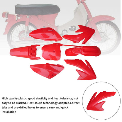 Kit di plastica per carrozzeria e parafango per HONDA CRF70 DIRT BIKE