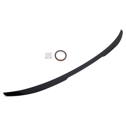 Spoiler posteriore nero lucido per BMW Serie 4 G22 G82 Coupé 2020+ stile M4