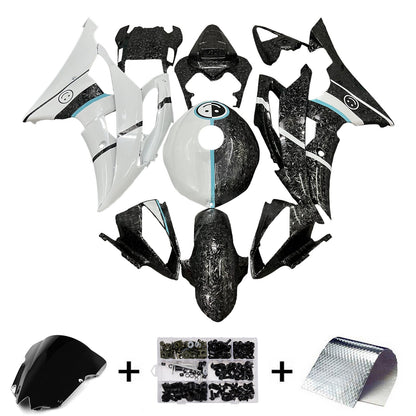 Kit carenatura iniezione plastica ABS per Yamaha YZFR6 YZF-R6 2008-2016