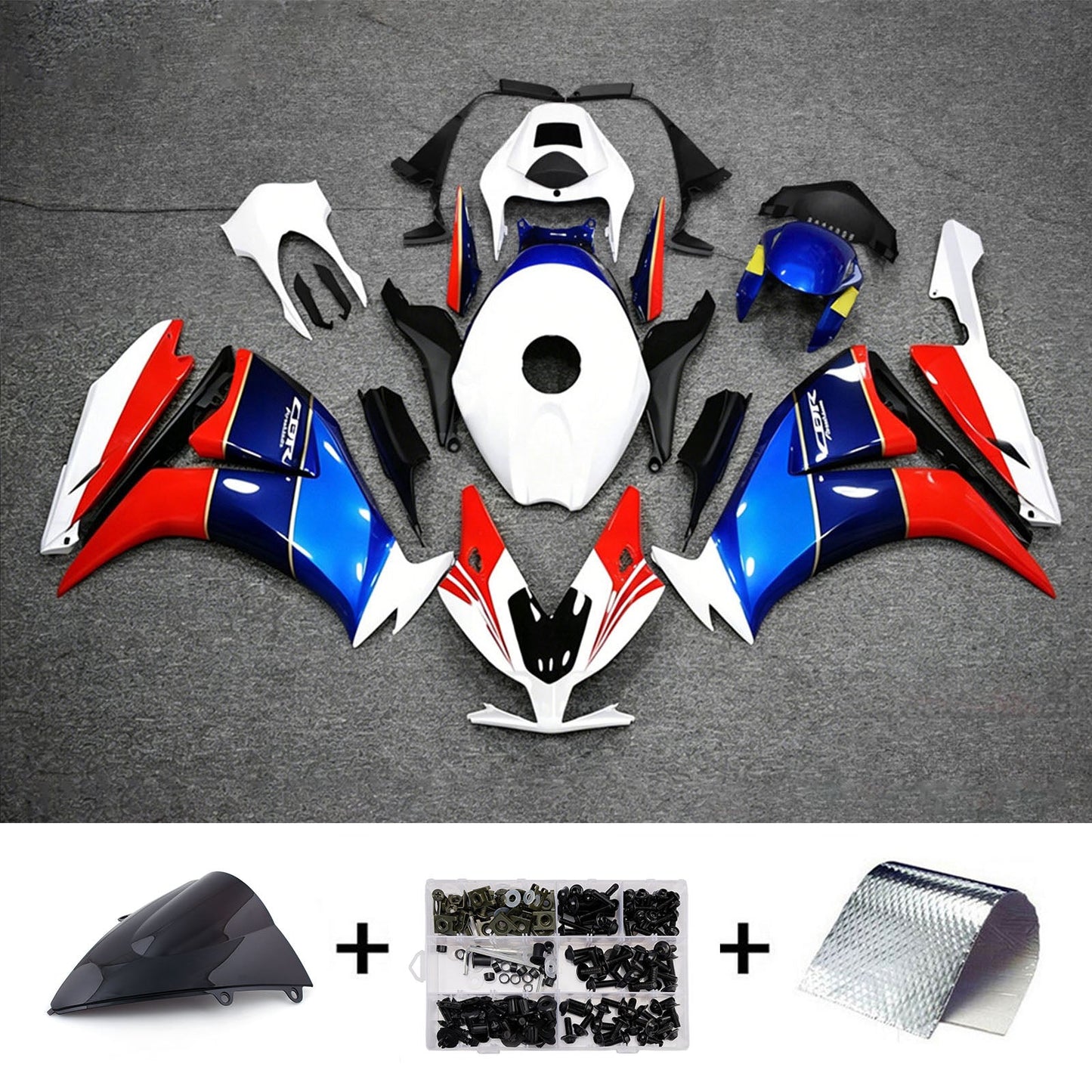 Kit di carene in plastica ABS stampate a iniezione per Honda CBR1000RR 2012-2016