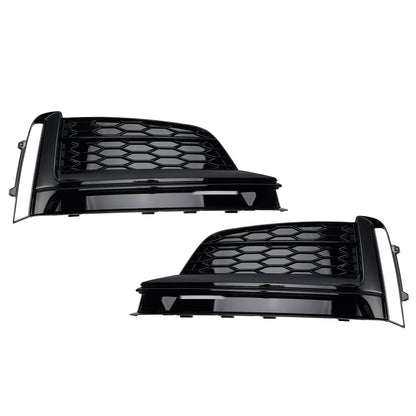 Griglia di copertura del fendinebbia del paraurti anteriore Audi A5 S-Line S5 2018-2019