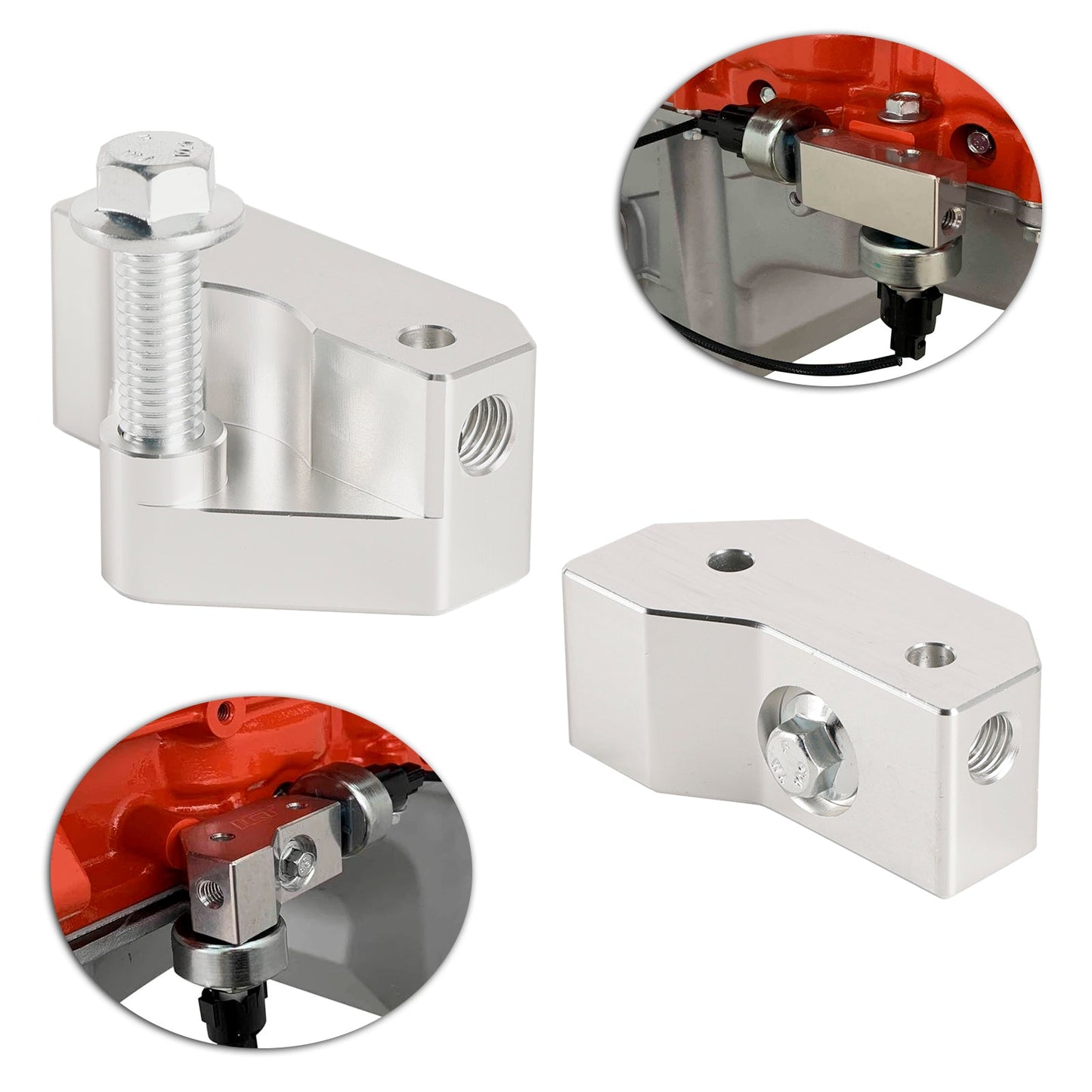 Staffe di riposizionamento del sensore di detonazione per motori GM LS Gen 3 LS1 LM7 LR4 LQ4 LS6 L59