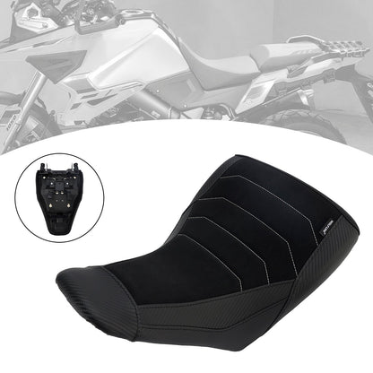 Cuscino Raider inferiore per sedile anteriore conducente Suzuki V-Strom DL1050 2023-2025, rosso e giallo