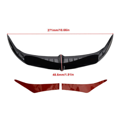 Decorazione decorativa Bat Brow Batwing per Electra Street Glide Trikes 96-13