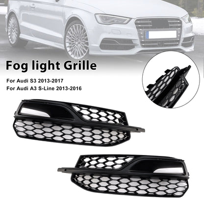 Griglia di copertura inferiore fendinebbia anteriore AUDI A3 S3 S-Line 2013-2016