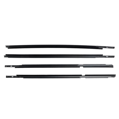 Modanatura guarnizione in vetro per porta esterna 4 pezzi per Toyota Yaris Vitz 2005-2010