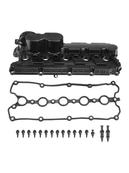 Coperchio valvola motore con guarnizione, bulloni e tappo per VW Maggiolino, Golf, Jetta, Passat 2.5L