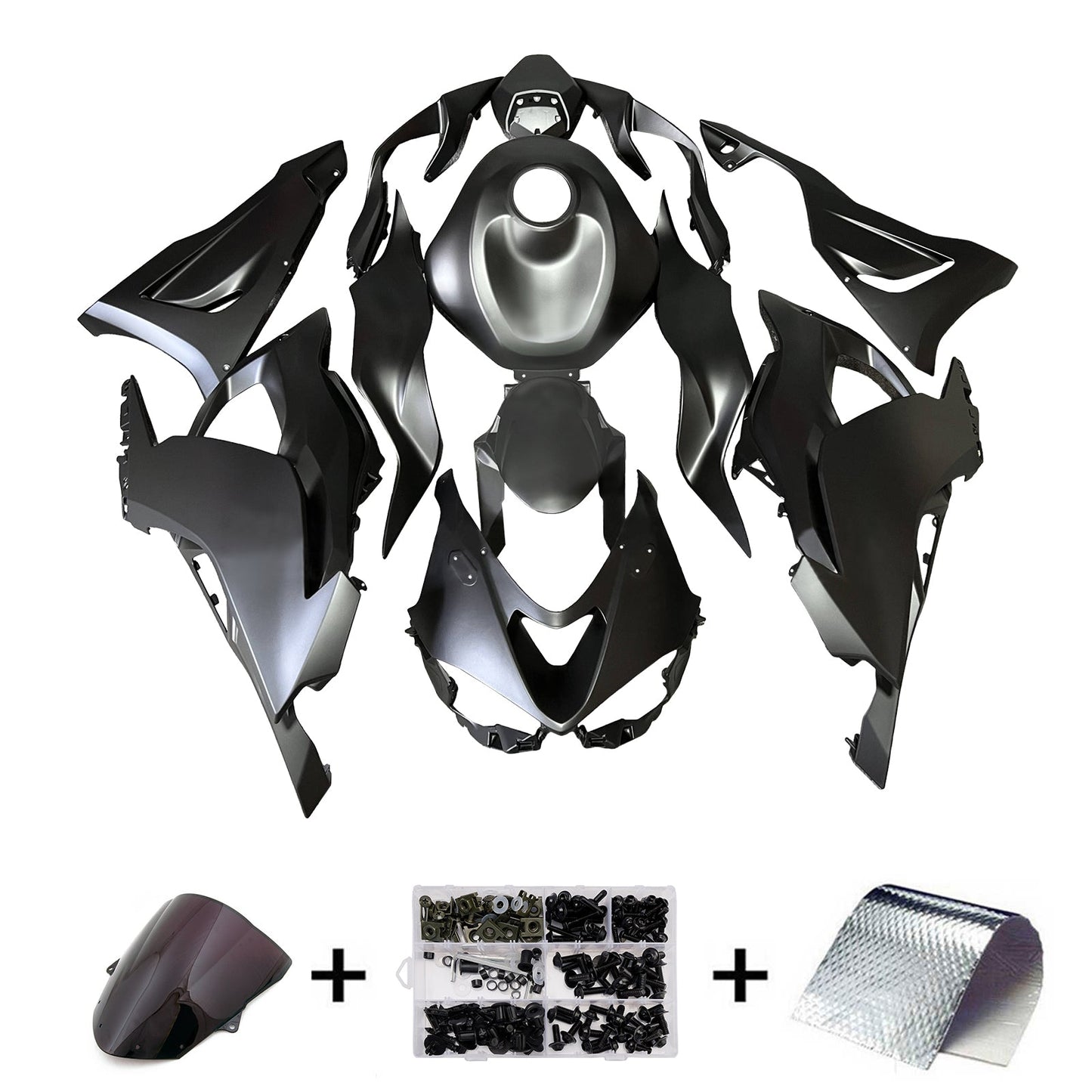 Kit carenatura iniezione in plastica ABS adatto per Kawasaki ZX-6R 2024-2026