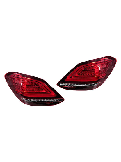2019-2021 Mercedes Benz W205 Facelift C63 AMG Base Fanale posteriore a LED sinistro+destro, luce freno 059067103 2059067203
