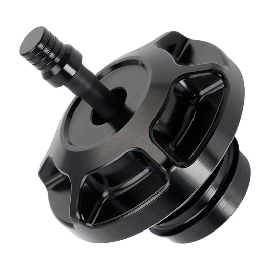 Tappo serbatoio benzina in alluminio con tubo di sfiato per Softail Low Rider S ST Touring