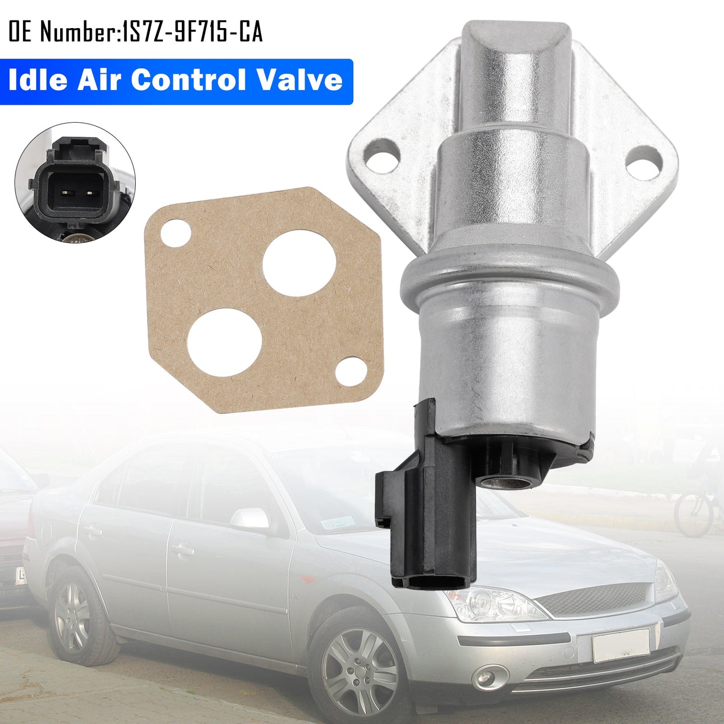 Valvola di controllo dell'aria al minimo 1S7Z-9F715-CA per Ford Mercury Mondeo Cougar Marauder