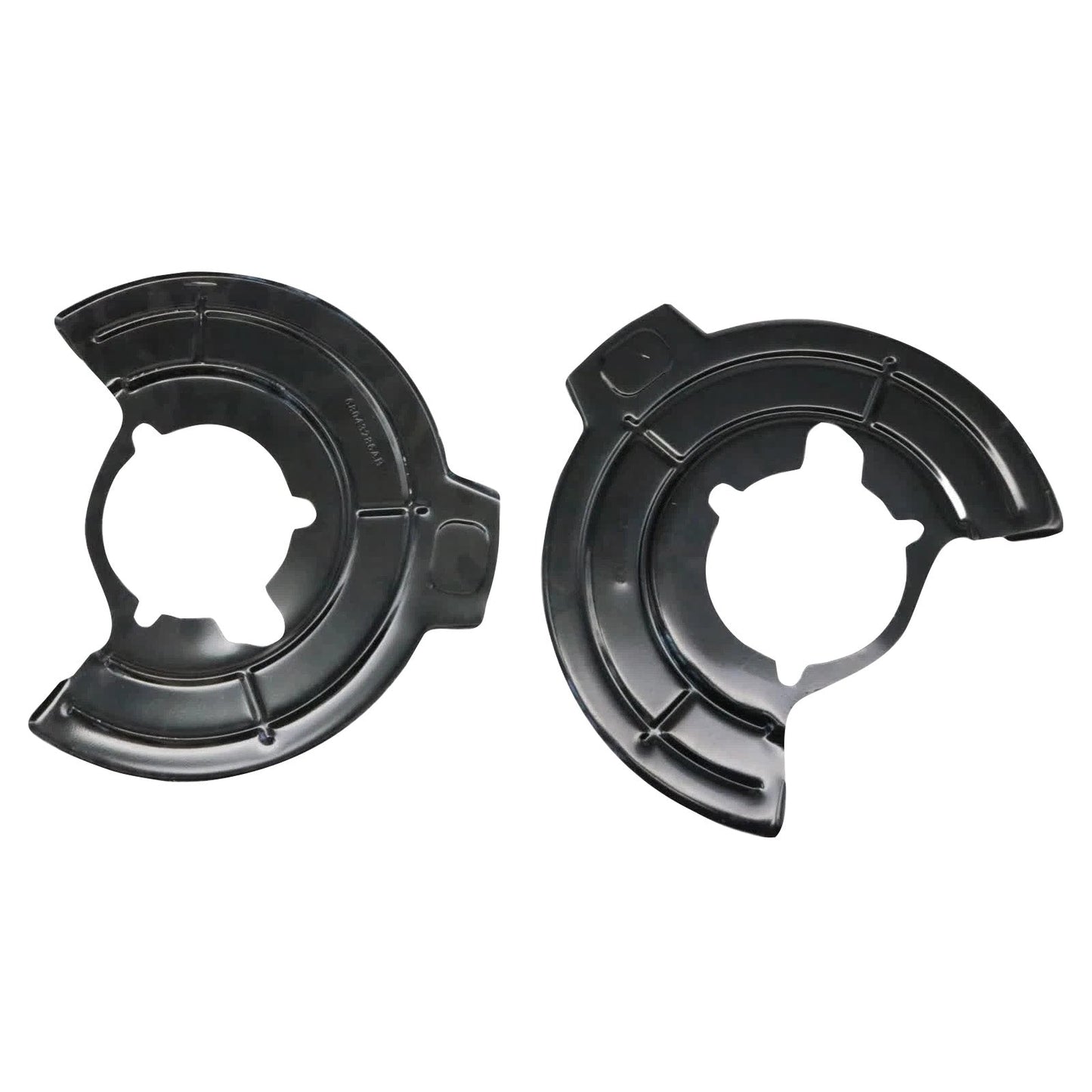 Protezioni antipolvere per freni sinistro e destro 68043286AB compatibili con Jeep Wrangler JK 2007-2018, colore nero.