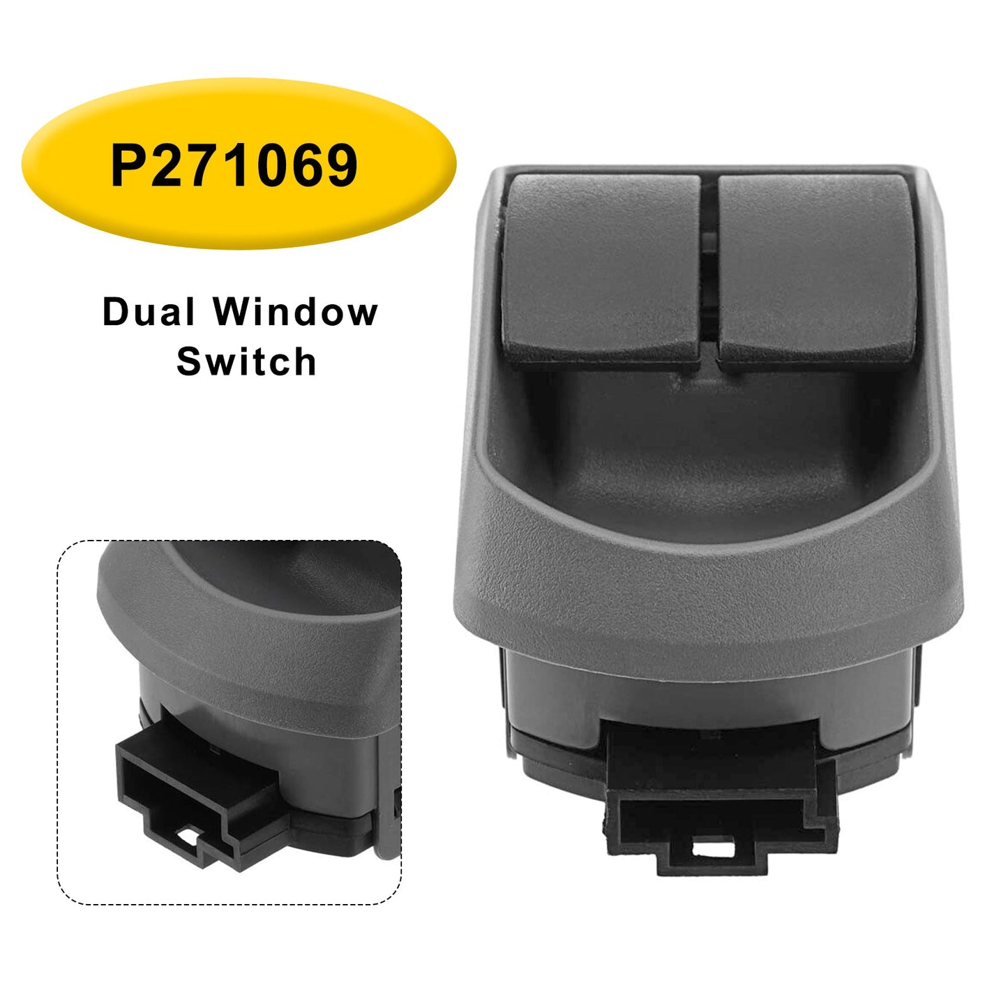 Interruttore alzacristalli doppio P271069 per interruttore alzacristalli Paccar Kenworth p/n