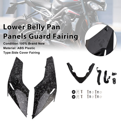 Pannelli inferiori di protezione della carenatura per Street Triple 765 R/RS 2020-2022
