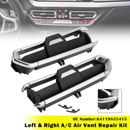 Kit di riparazione bocchette aria condizionata sinistra e destra 64119855415 per BMW F40 F44 G20 G26 G01 G29