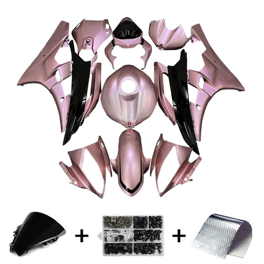 Kit carenatura iniezione plastica ABS per Yamaha YZFR6 YZF-R6 2006-2007