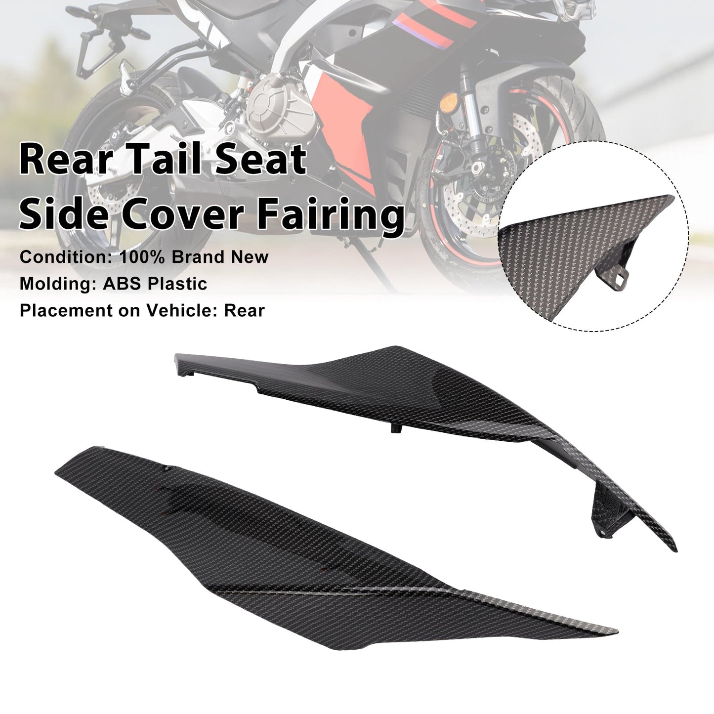 Carenatura laterale del codino posteriore Aprilia RS457 RS 457 2024-2025