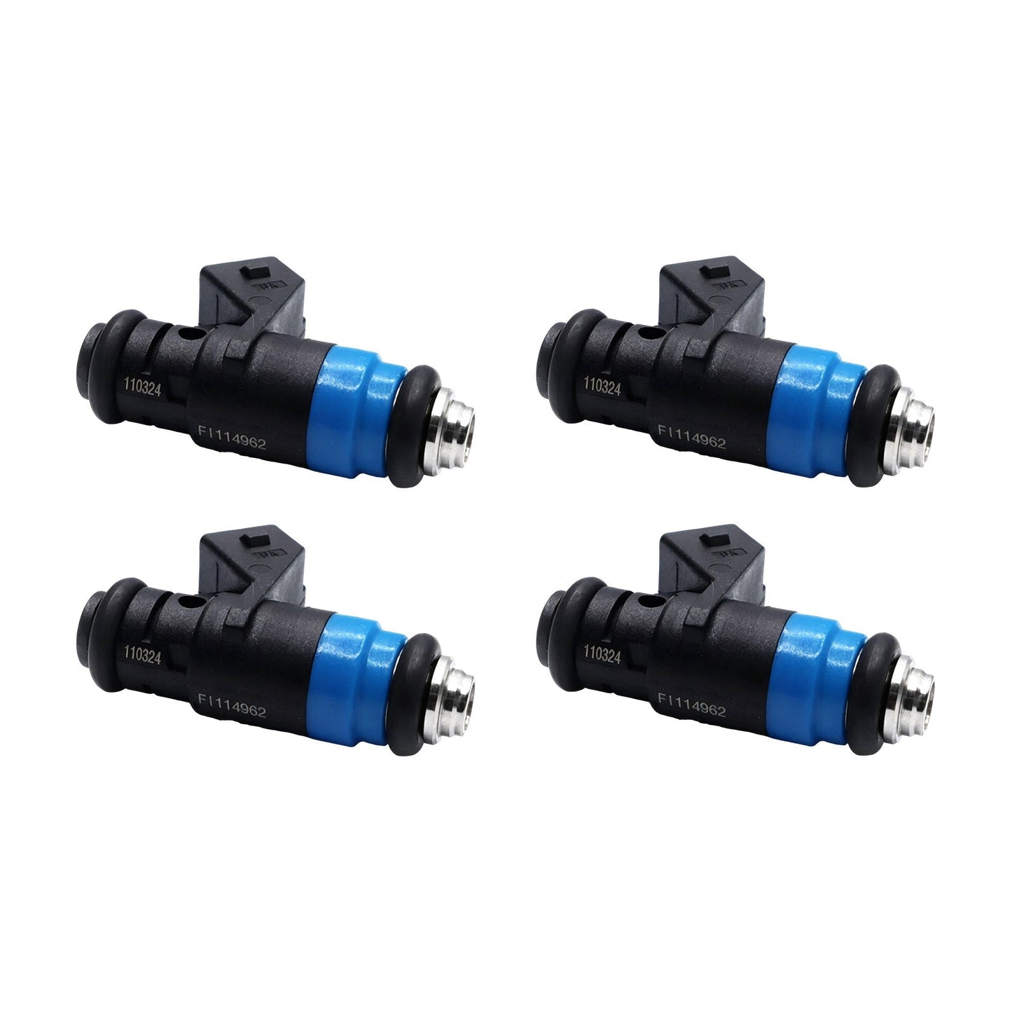 4 iniettori di carburante da 630 cc 60 lb per Siemens Deka Short pico FI114962 107962