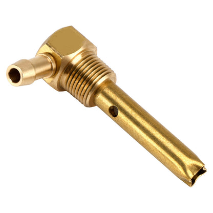 Tubo flessibile da 5/16"" ID, sfiato serbatoio carburante, filettatura 3/8""-18NPTF, per serbatoi piccoli e grandi