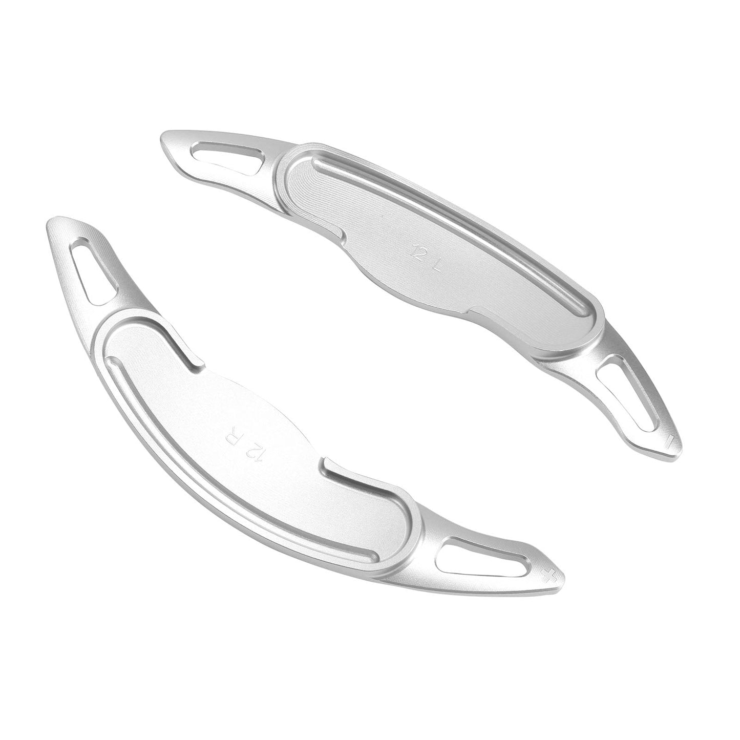 Leve del cambio al volante per Mini F54 F55 F56 F57 in alluminio color argento