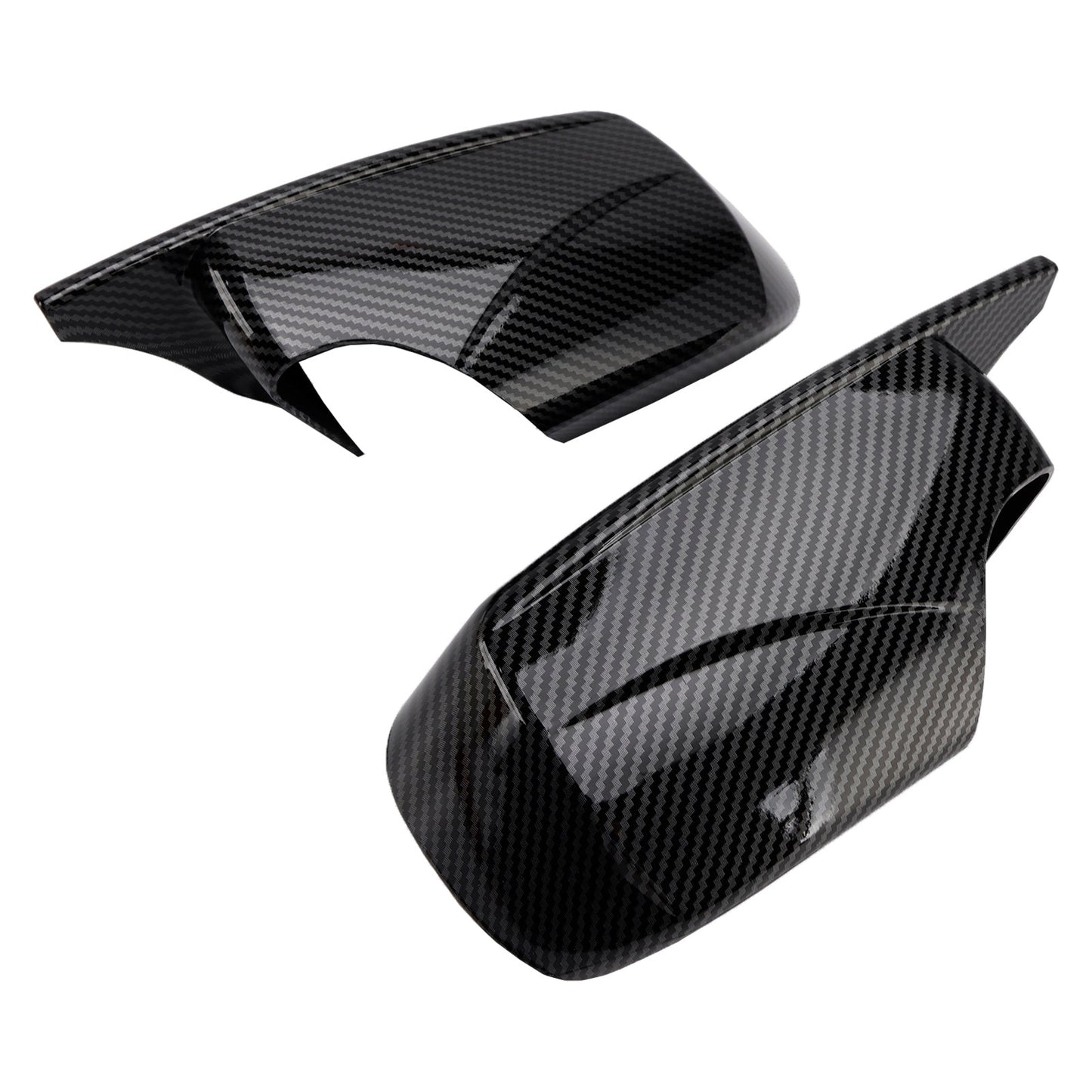 2 pezzi Copri specchietti laterali per auto stile M per BMW E46 Berlina E39 4DR 1998-2005