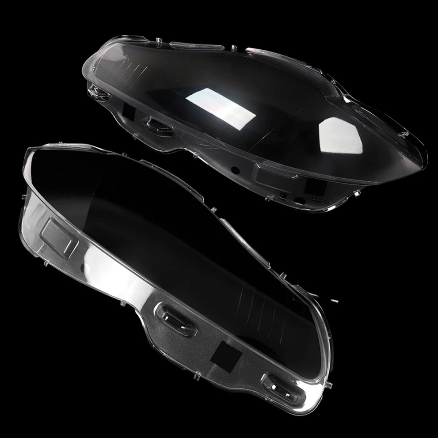 Copri lente faro anteriore Jaguar XJ XJL 2010-2019, trasparente