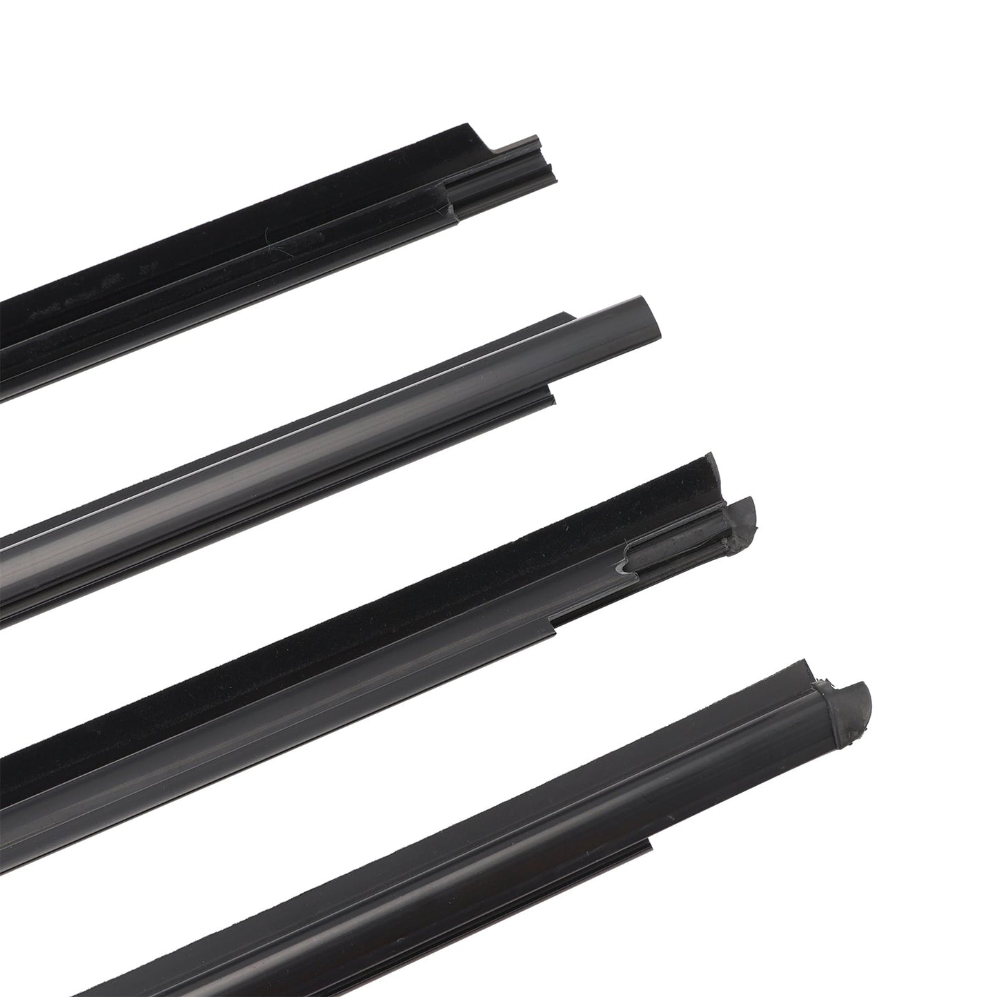 Guarnizione esterna per cintura in vetro della portiera Toyota Yaris Hatchback 2006-2013 (4 pezzi)