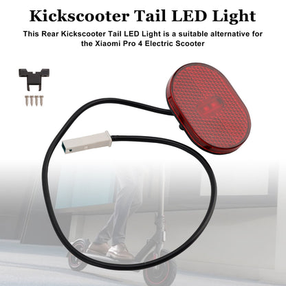 Xiaomi 4 Pro (1. Gen) E-Scooter Fanale Posteriore di Ricambio per Monopattino Elettrico