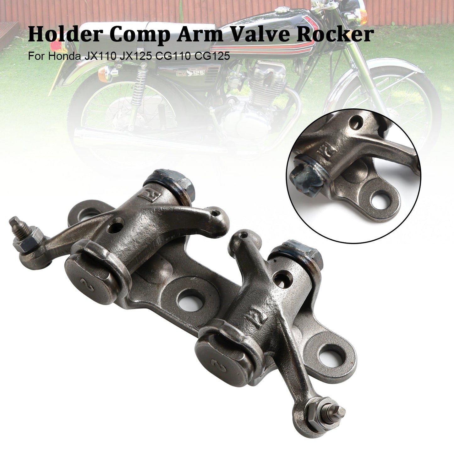 Honda JX110 JX125 CG110 CG125 Supporto braccio di compensazione bilanciere valvola 14400-KCS-650