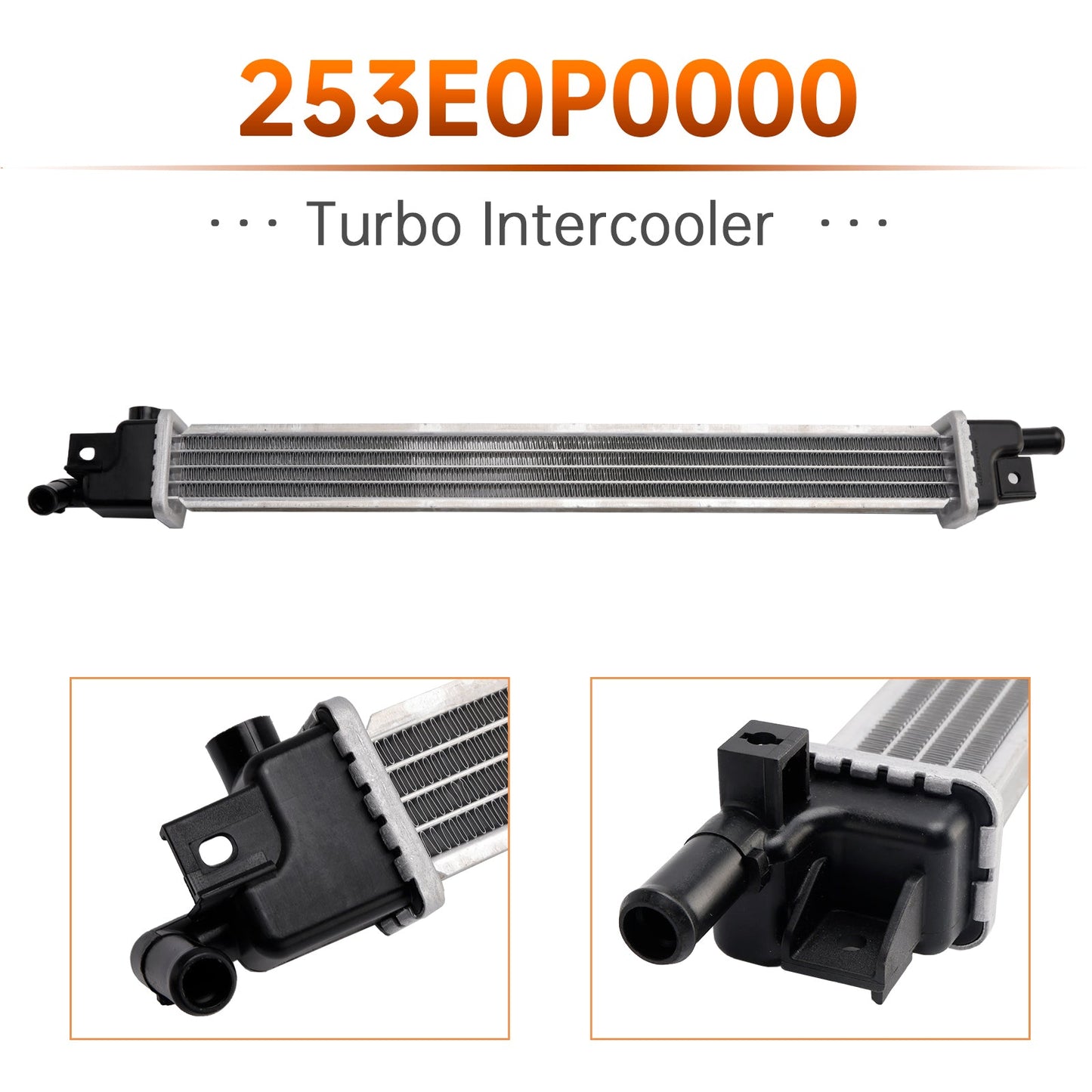 Per Tucson Sportage 1.6L Hybrid 2022 2023 2024 2025 253E0-P0000 Turbo Intercooler