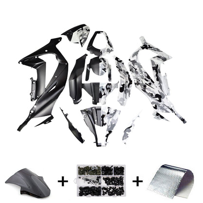 Kit carenatura iniezione in plastica ABS adatto per Kawasaki ZX10R 2011-2015