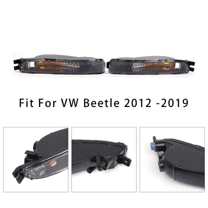 Coppia di indicatori di direzione anteriori per VW Beetle 2012-2019 senza lampadine 5C5953041A